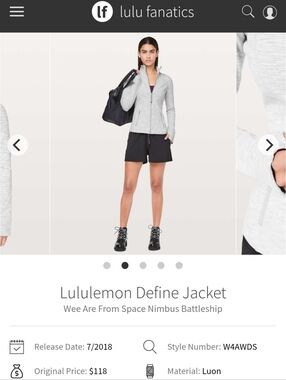 lululemon  Define Jacket Luon